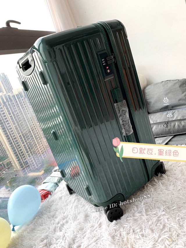 RIMOWA行李箱四輪拉杆箱 日默瓦Trunk方胖子運動版pc款TFBOYS易烊千璽代言彩色行李箱 gdx1540